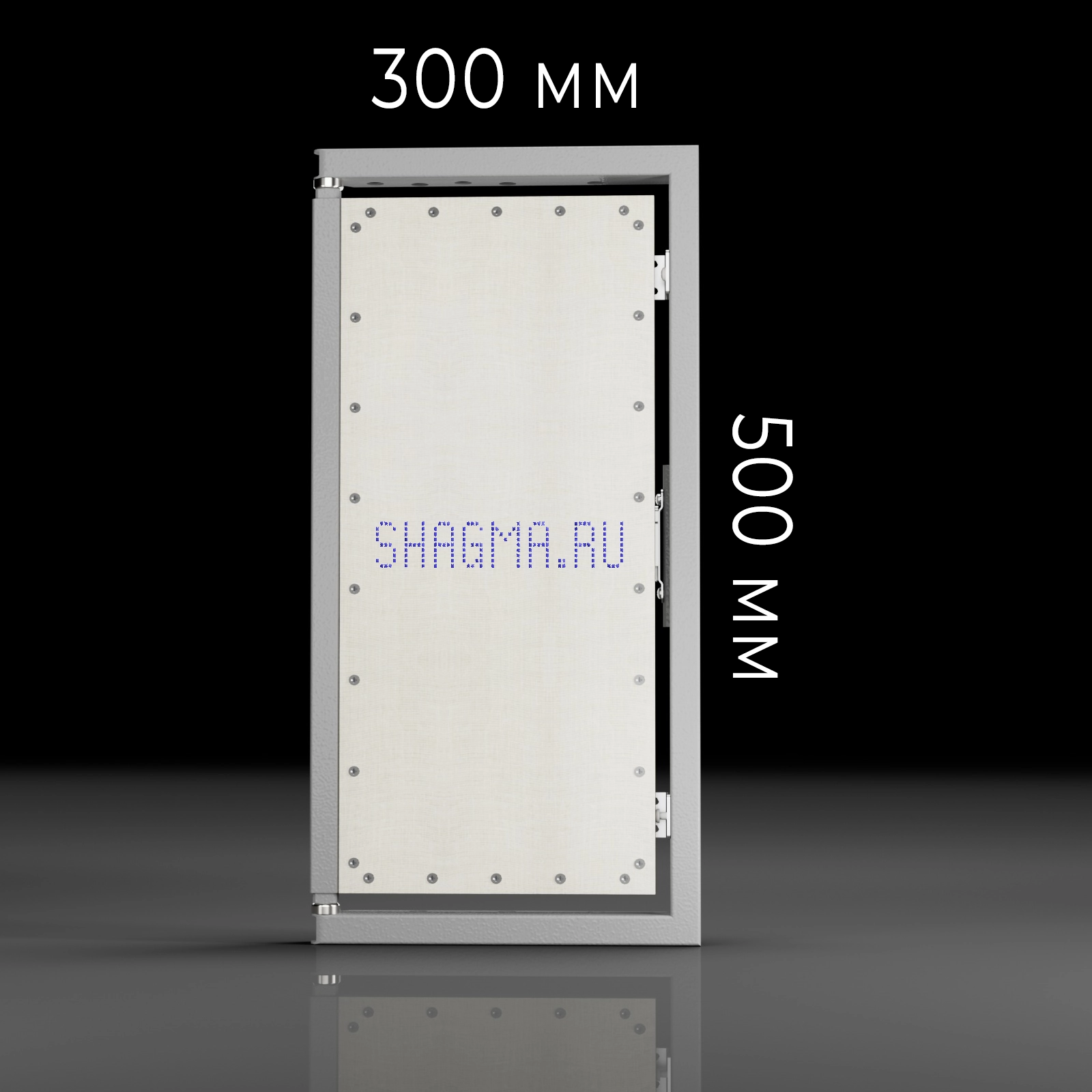 Люк под плитку 300х500 мм