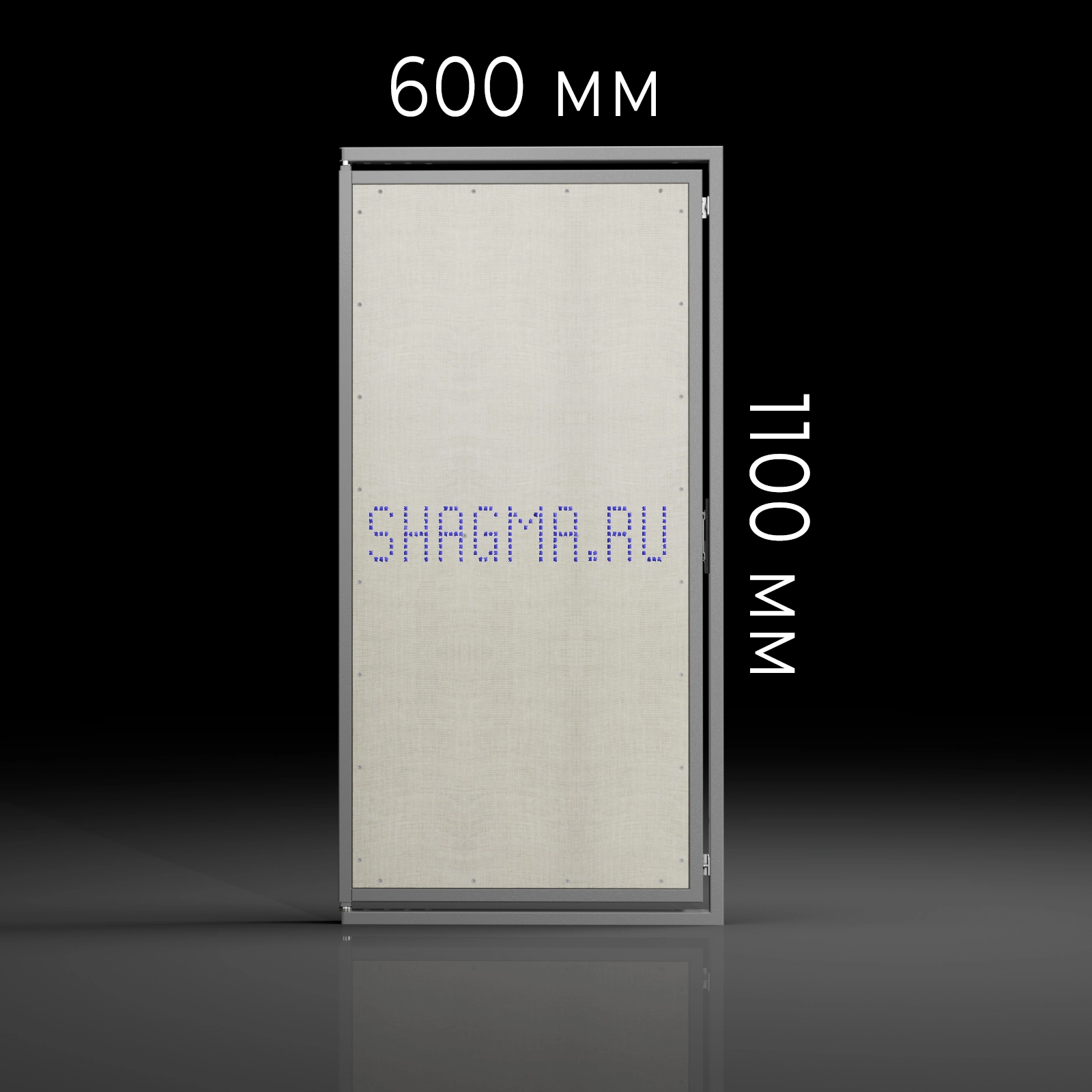 Люк под плитку 600х1100 мм