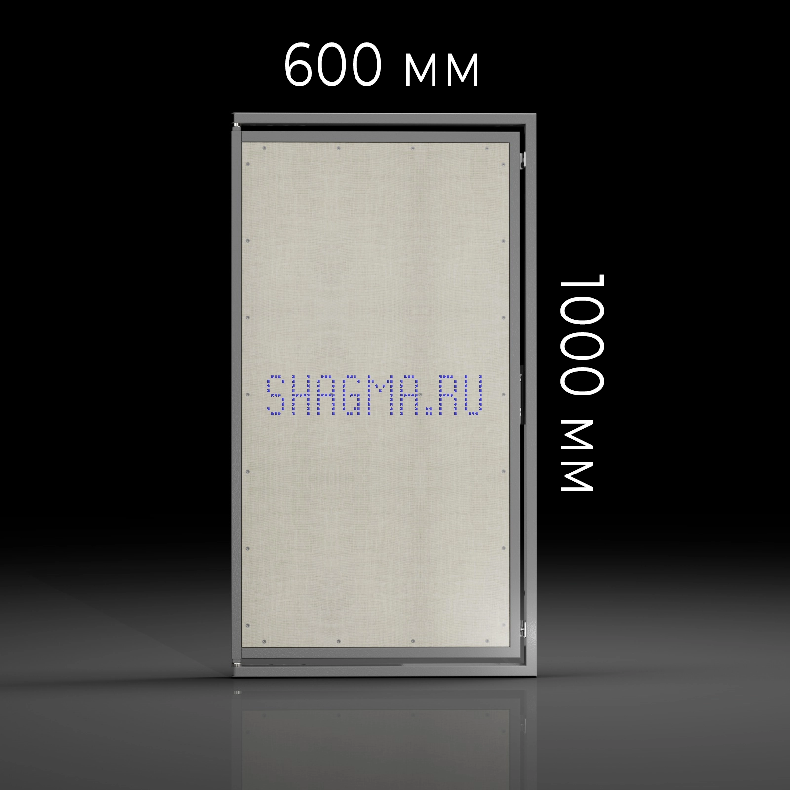 Люк под плитку 600х1000 мм
