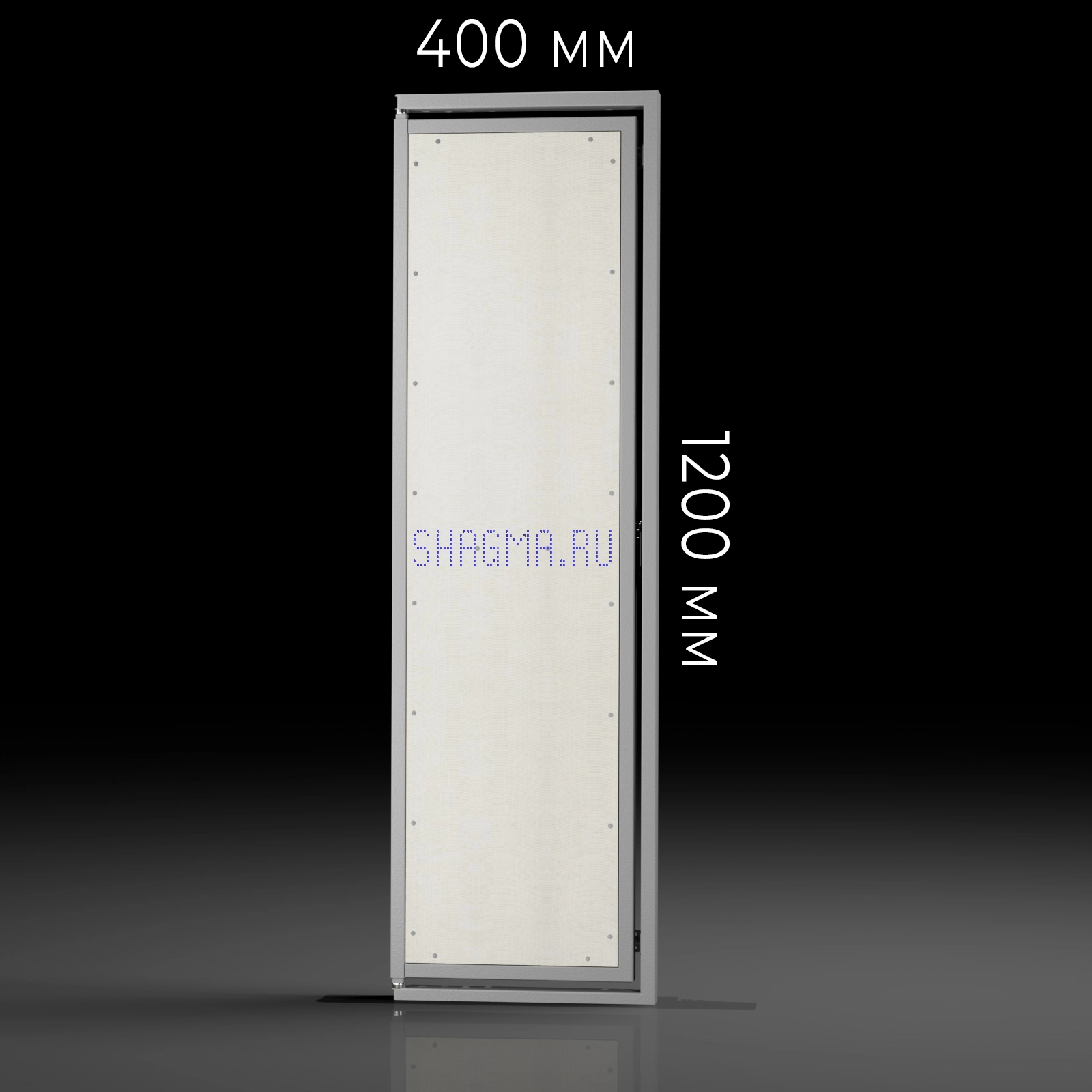 Люк под плитку 400х1200 мм