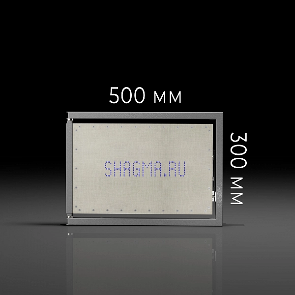 Люк под плитку 500х300 мм